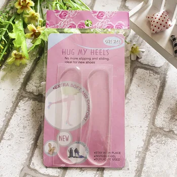 

1 Set Women Female Strip Heel Stick Massage Pedicure Foot Care Inserts For Shoes Liner Silicone Gel Pads For Feet Protector