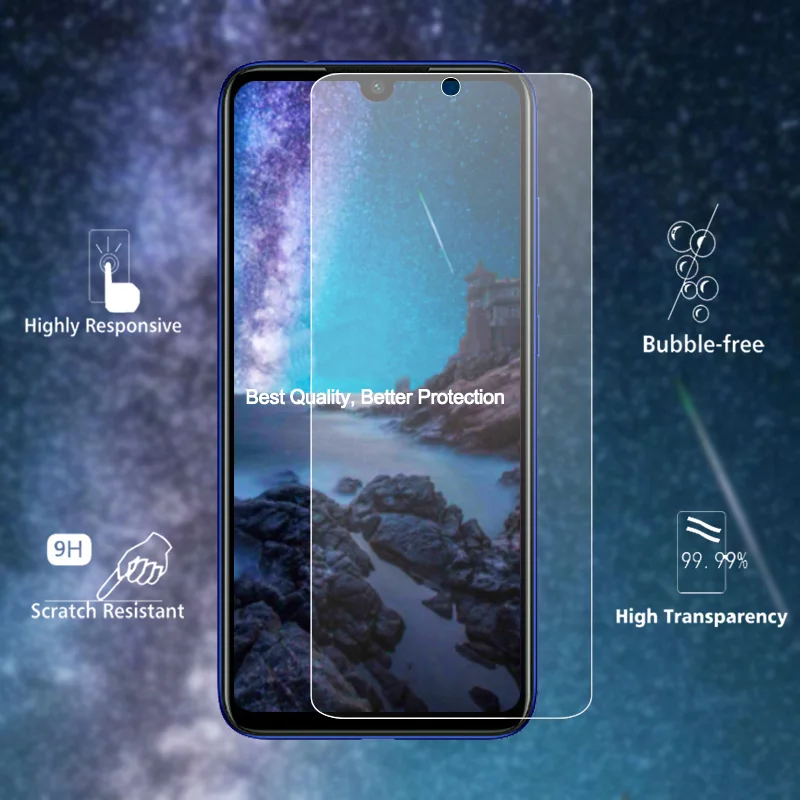 

2.5D 9H Screen Protector for Xiaomi Redmi Note 7 Pro Tempered Glass On Phone Protective Film for Xiaomi Redmi Note 7 Glass
