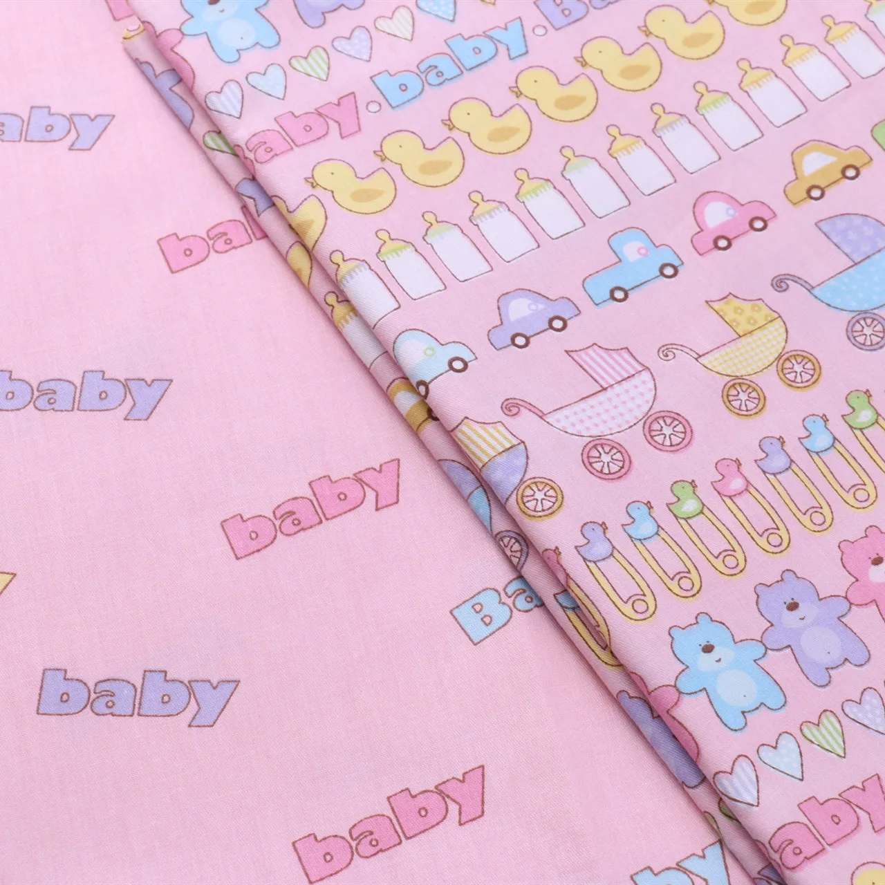 

2Pic/Lot 40x50cm 100% Cotton Fabric Printed Cloth Sewing Quilting Fabrics For Patchwork Needlework DIY Handmade Material Cloth