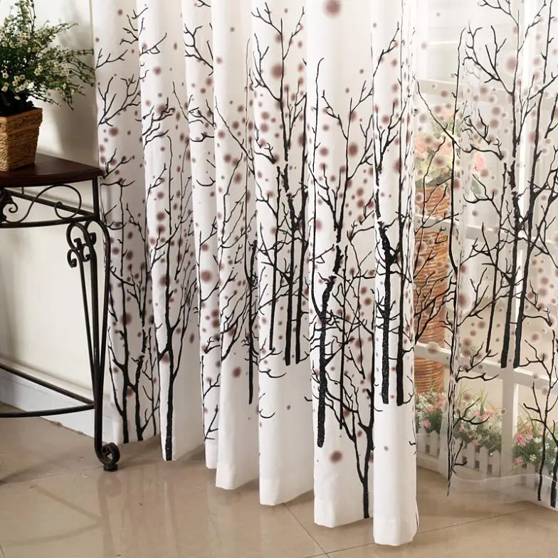 Curtain rustic quality finished product bedroom curtainin Curtains