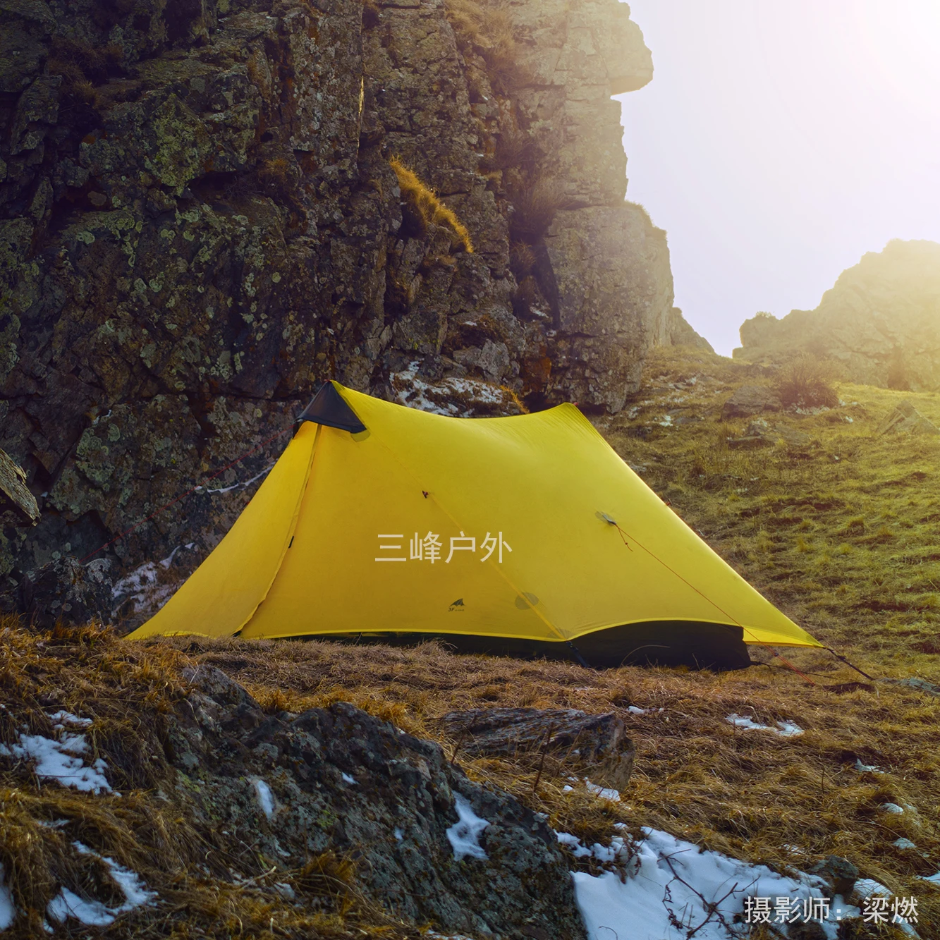 3F UL GEAR 2 туристическая палатка для человек не полюс Сверхлегкий брезент