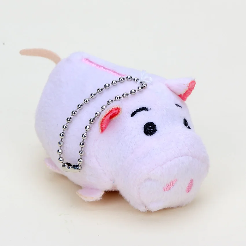 Плюшевые игрушки очиститель экрана аниме брелок собака свинья кошка животные кулон детский подарок Peluche Bebe