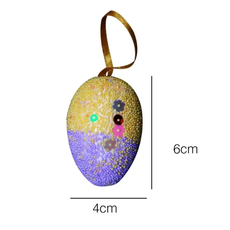 3 шт. моделирование пенопласта мяч подвесной ручной работы яйцо мяч для DIY ПАСХАЛЬНОЕ украшение для дома ребенок дети подарок вечерние