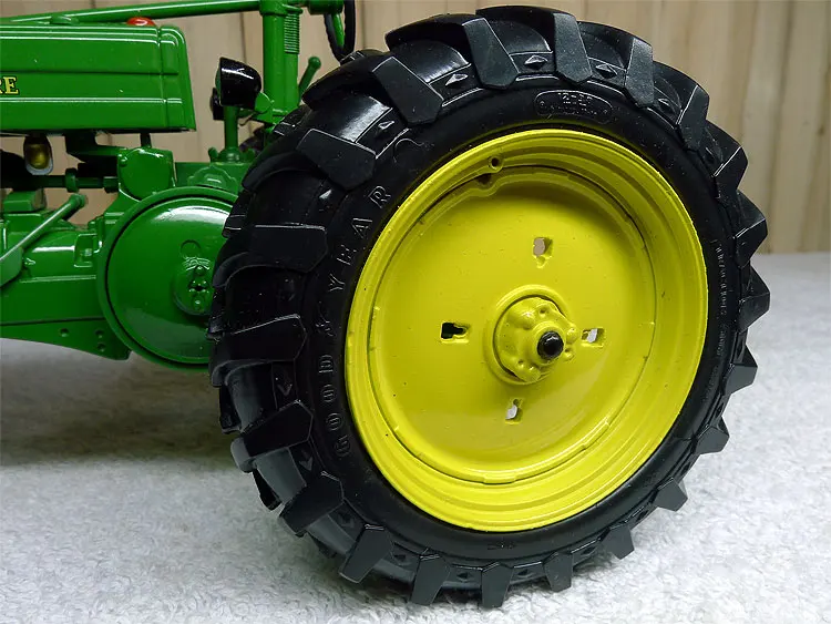 KNL HOBBY J-Deere 1947 модель G Deere сельскохозяйственный трактор модель автомобиля подарок ERTL 1:16