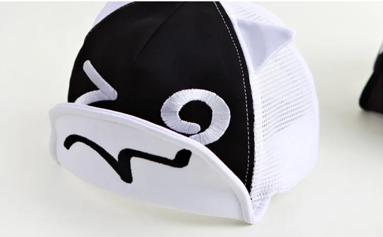 Детская кепка для мальчиков и девочек, бейсбольная кепка с ушками глаз, стильные детские сетчатые кепки, регулируемая бейсболка для малышей 5-18 месяцев