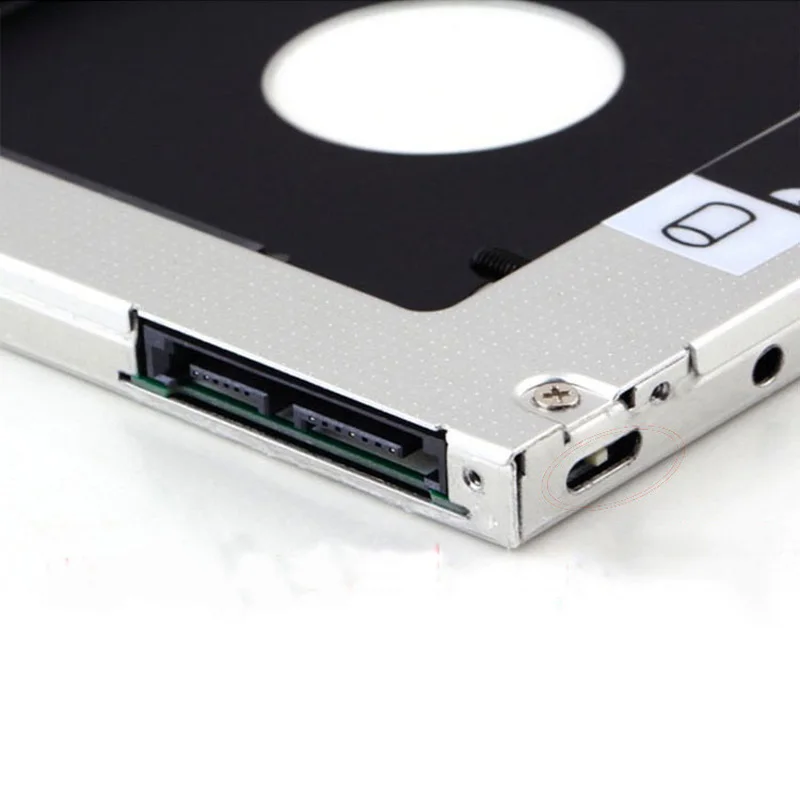 En-Labs 2,5 дюймов SATA 2 HDD/SSD жесткий диск SATA addy лоток для Apple MacBook/MacBook Pro 13 15 17 CD/DVD-ROM Оптический отсек