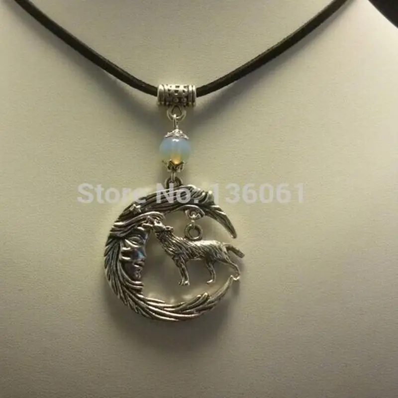 Wolf Necklace Pendants Charms 