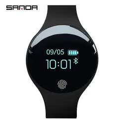 SANDA умные часы для IOS Android мужские цифровые часы Смарт-Шагомер фитнес водостойкие спортивные часы Bluetooth часы