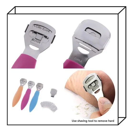 Hot! Pedicure Machine Cuticle Remover Foot Care Hard Skin Cutter Shaver+10 Shaver Blades Set Cutter/shaver | Красота и здоровье