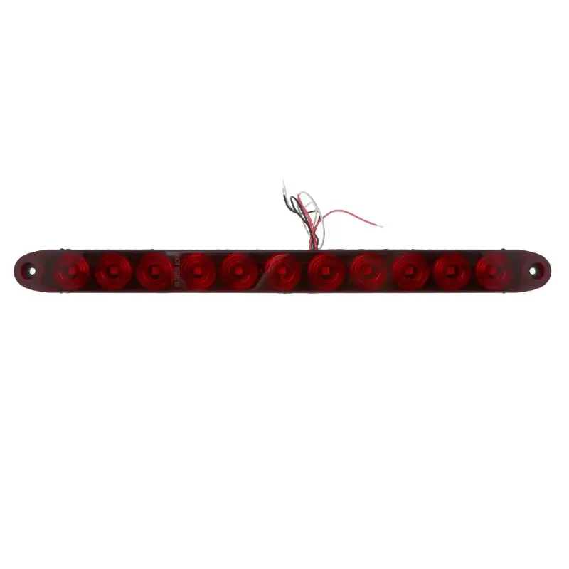 

Truck LED Brake Light Car Stop Turn Tail Lamp Long Bar Signal Light Red IP66 For Heavy Duty trucks Cargo Trailers
