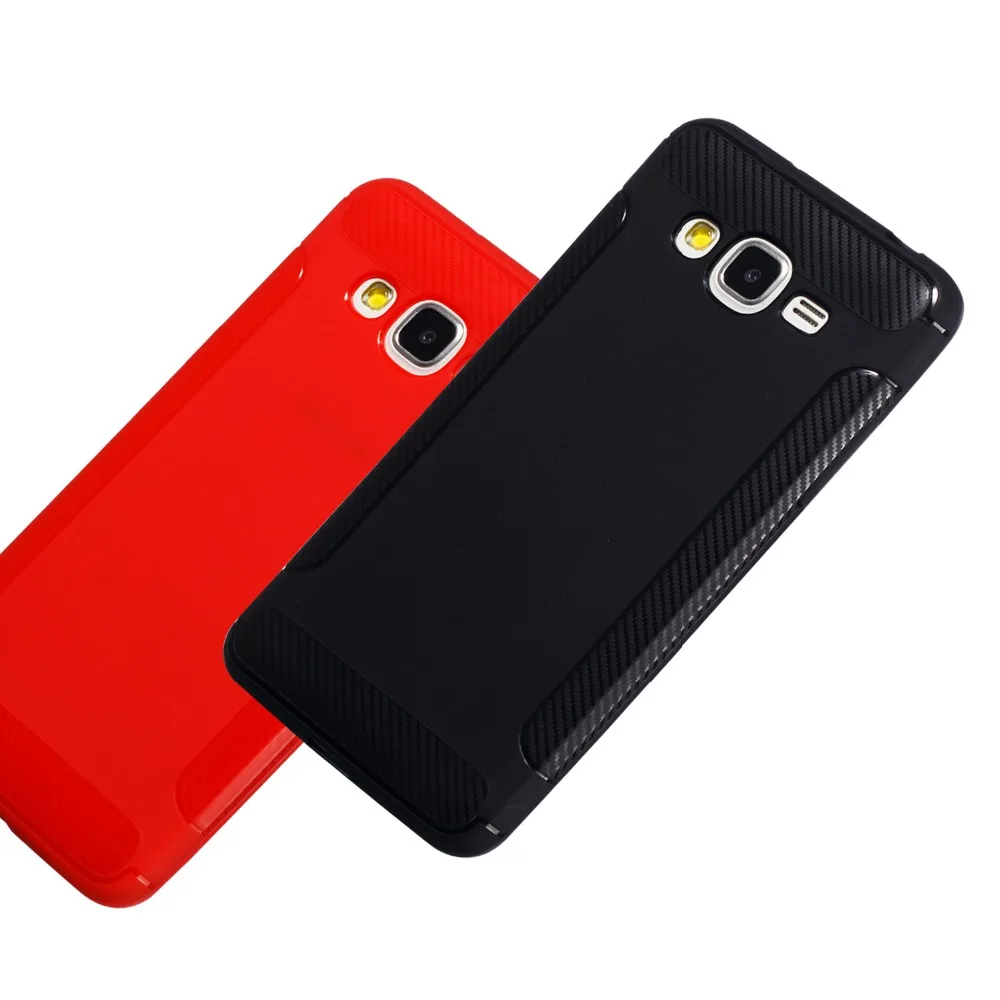 

Shockproof Phone Case For Samsung Galaxy J2 Prime Carbon Fiber TPU Phone Case Cover For Samsung J2 Prime G532F G532 Fundas Cases