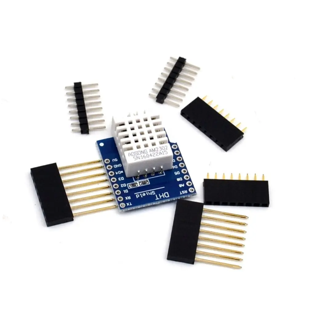 

DHT Pro Shield For D1 Mini Dht22 Single-bus Digital Temperature And Humidity Sensor