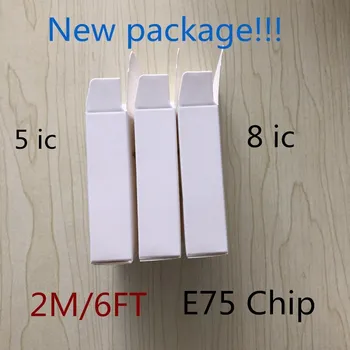 

10pcs/lot KEFU AAAAA+ quality 2m 6FT E75 Chip OD 3.0mm Data USB Sync Charger Cable For 5 6 6s 7 plus X ipad with retail box