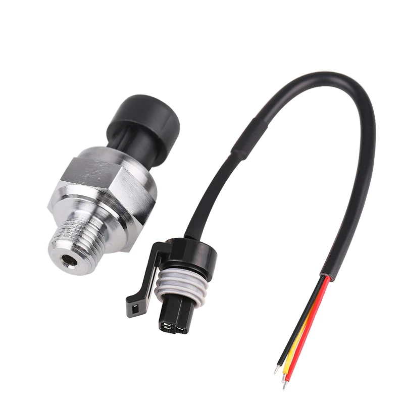 Best 0 0.5Mpa Pressure Sensor Air Compressor Pressure Transmitter Pressure Transducer G1 4 DC 5V For Oil Fuel Gas Water Air