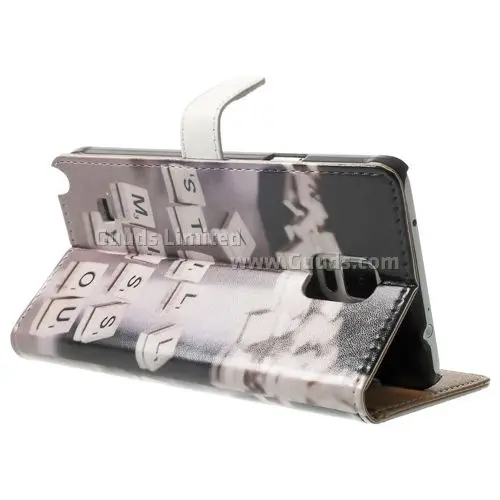 Love Letters Leather Flip Cover for Samsung Galaxy Note 4 N910