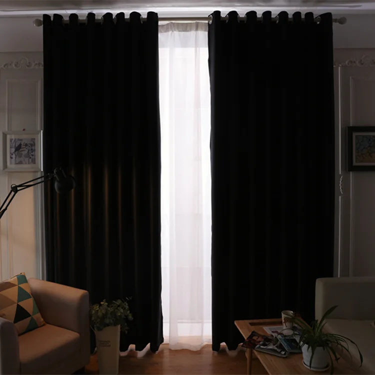 Modern Blackout Curtains For Window Blinds Drapes Cheap Blackout
