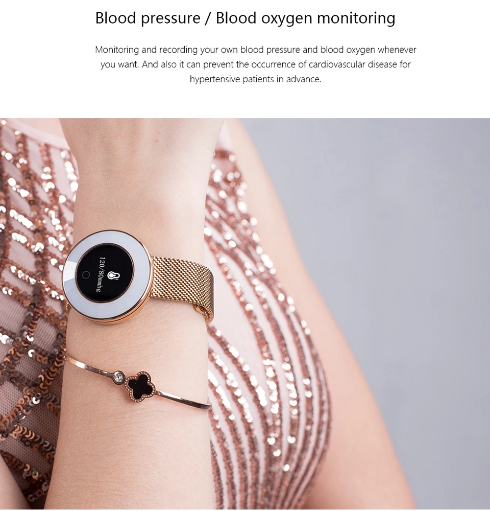 women smart fitness bracelet X6_19