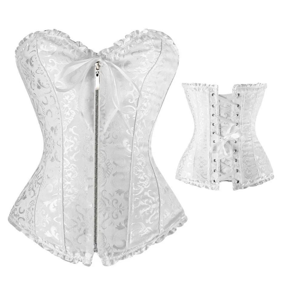 Женский атласный корсет с вышивкой размеры S 4XL/5XL/6XL|lace corset|corsets and bustierscorset plus |