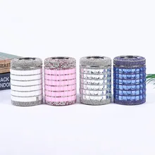 Роскошный горный хрусталь пепельница для автомобиля высокая термостойкость автомобильный для сигарет Пепельница Кристалл Блестящий подарок для женщин Девушка