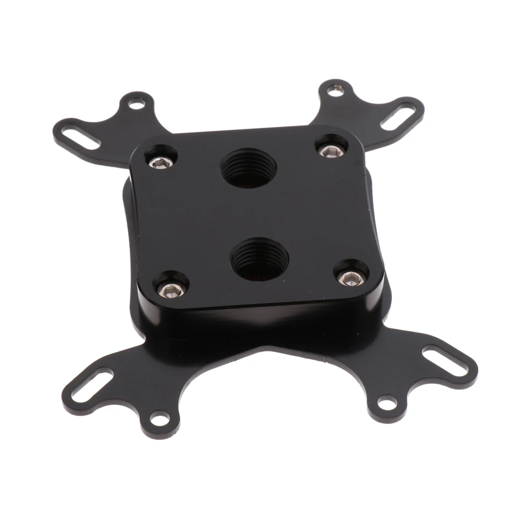 Professional CPU Waterblock Water Cooling Block For INTEL/AMD Computer Black