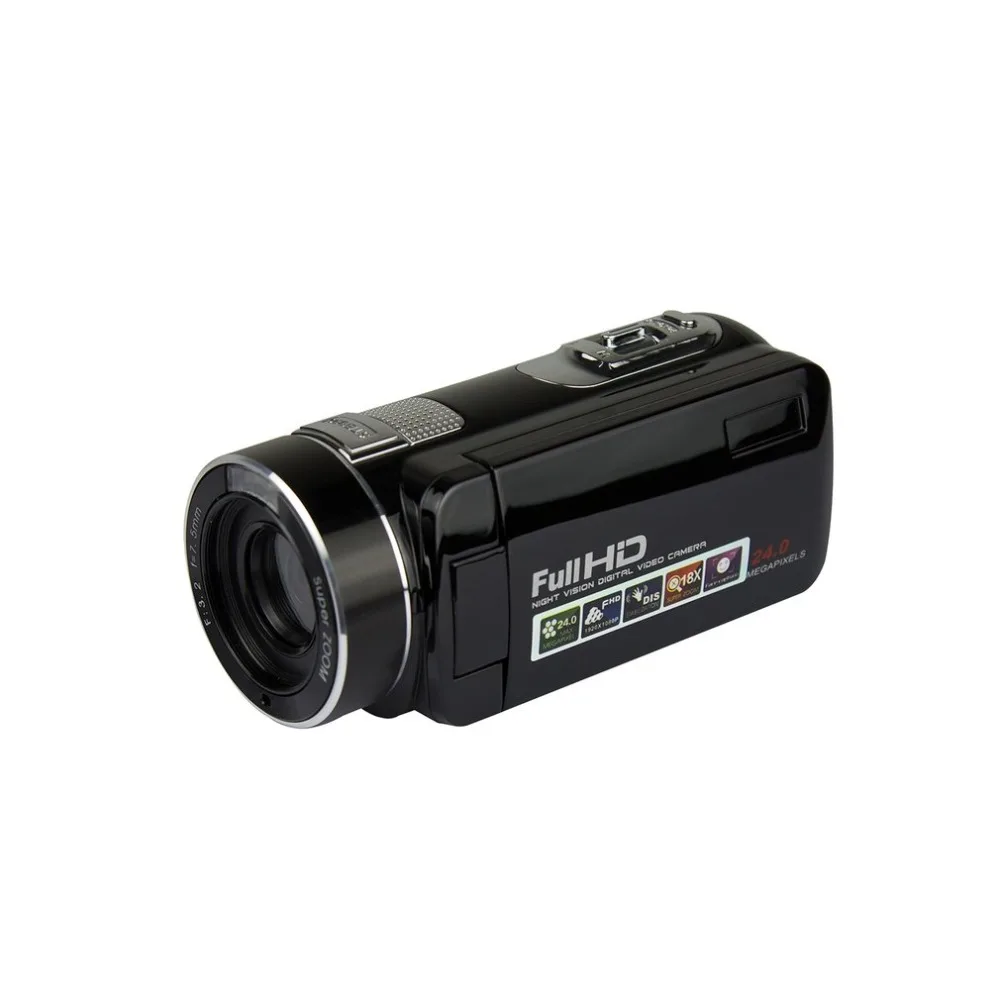 24MP 1080 HD Цифровая камера Анти-встряхивание видеокамера CMOS микро камера Функция распознавания лица Dmiling фото лица