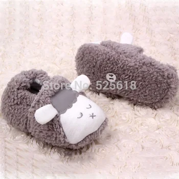 

Hot sale baby infant shoes / Newborn baby keep warm pre-walker Fashion Winter father christmas baby first walkers