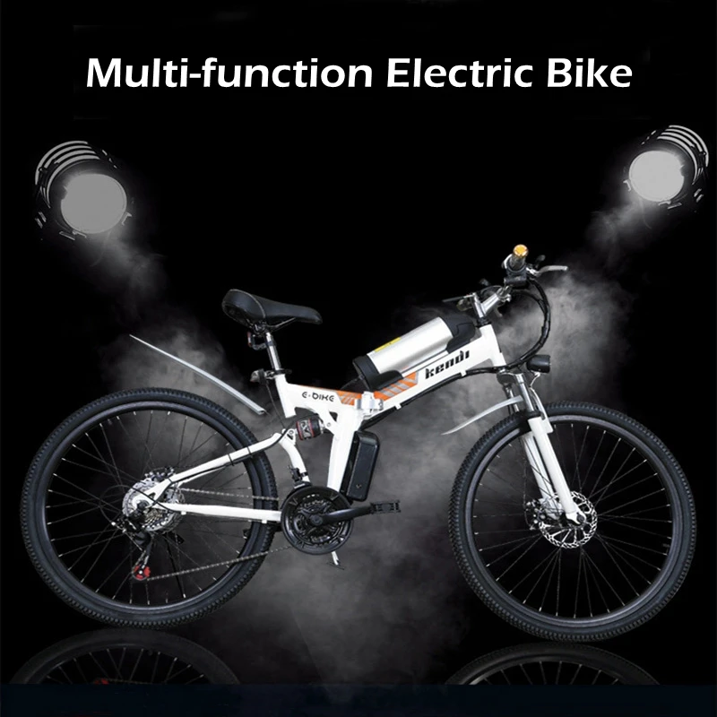 Top NORWICH 26inch 36V 250W Multi-function Electric Bike MAX 40KM/H 0