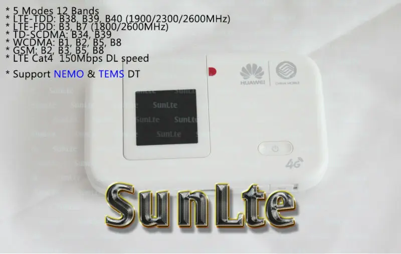 E5375 MIFI DT модем Поддержка TDD FDD/NEMO открытый/TEMS инвестирование