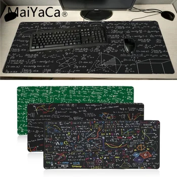 

MaiYaCa Boy Gift Pad Geometric formula mouse pad gamer play mats Large Gaming Mouse Pad Lockedge Mouse Mat Keyboard Pad