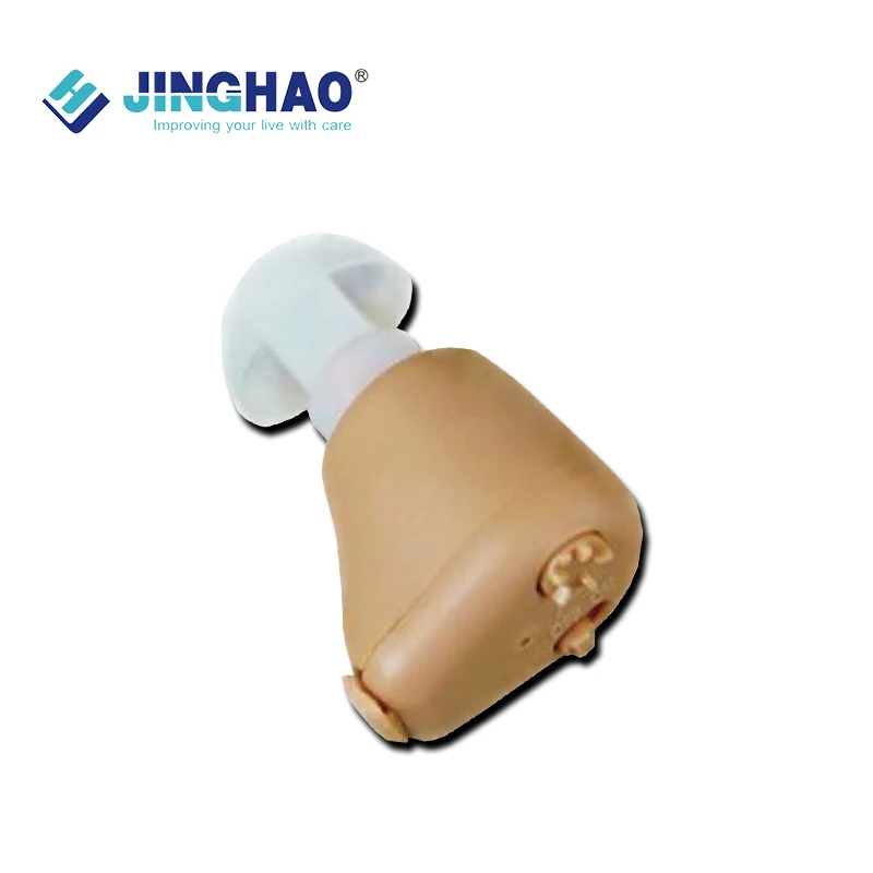 

JINGHAO Rechargeable Hearing Aids Moderate Hearing Loss Mini Sound Amplifier Invisible Ear Machine 110v/220v Cleaning Tools