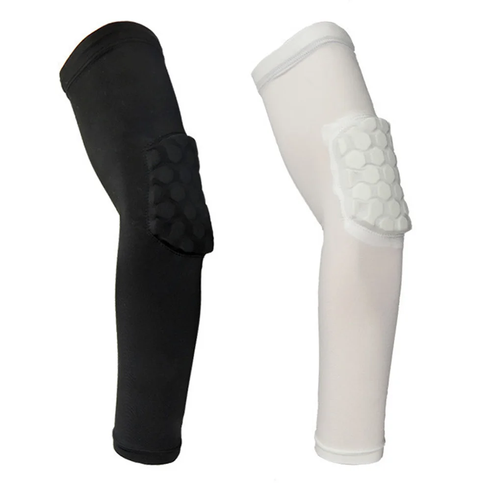 

M-XL Sport Safety Elastic Gym Sport Basketball Arm Sleeve Shooting Crashproof Honeycomb Elbow Support Pads Elbow Protector Guard