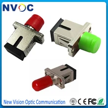 20 шт./лот, SC-FC/FC-SC металлический одномодовый многомодовый APC UPC волоконный Соединительный фланец адаптер, FC-SC волоконно-оптический соединитель