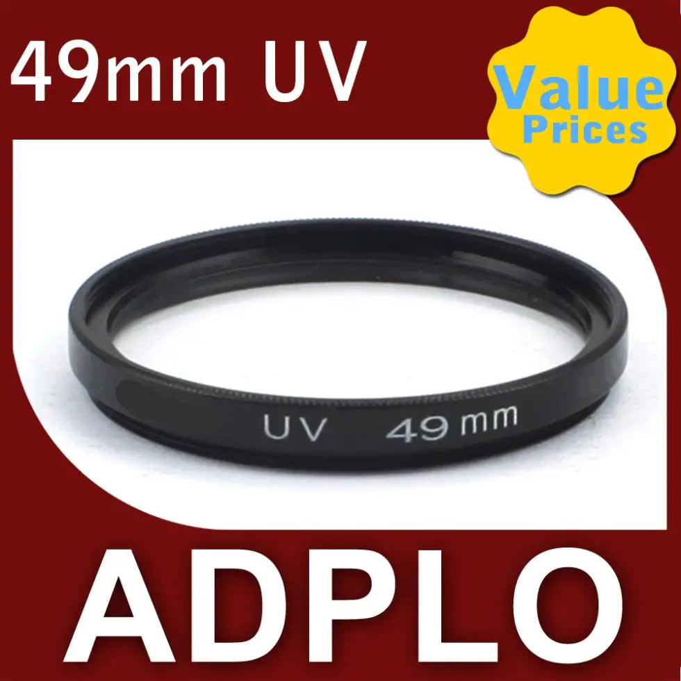 49mm UV Filter Ultra-Violet Lens Protector Suit For Nikon Canon Pentax Fuji