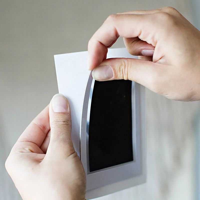 Baby Non-Toxic Handprint Footprint Kit Souvenir Stamp Pad Stamps Toys DIY Watermark Clay Toys