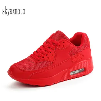 

Skyaxmoto Brand Newest Spring Autumn Running Shoes For Outdoor Comfortable Women Sneakers Men Breathable Sport Shoes Size 35-44