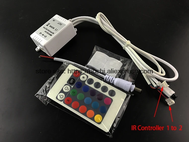 HochiTech IR Controller / Wifi Controller Phone App For Car RGB Angel Eyes Motorcycle RGB LED Light House Strip Light