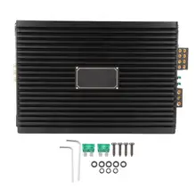 automobiles 1600W Car Audio Stereo Speaker Power Amplifier AMP RMS 4 Channels Black AQ-R480 araba aksesuar