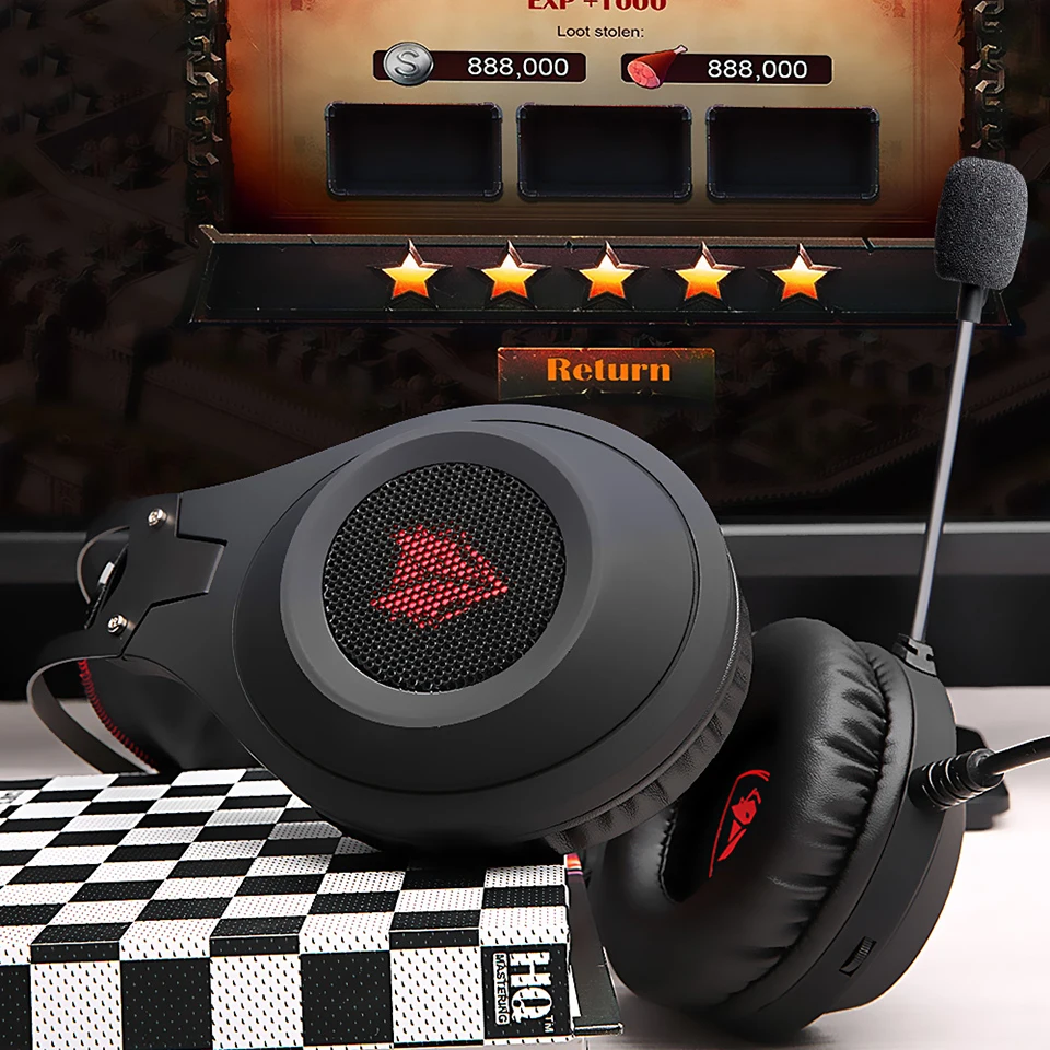 NUBWO N2U Brand Gaming Headphones Wired USB Headset Gamer with Microphone Volume Control LED for Computer Laptop fone (5)