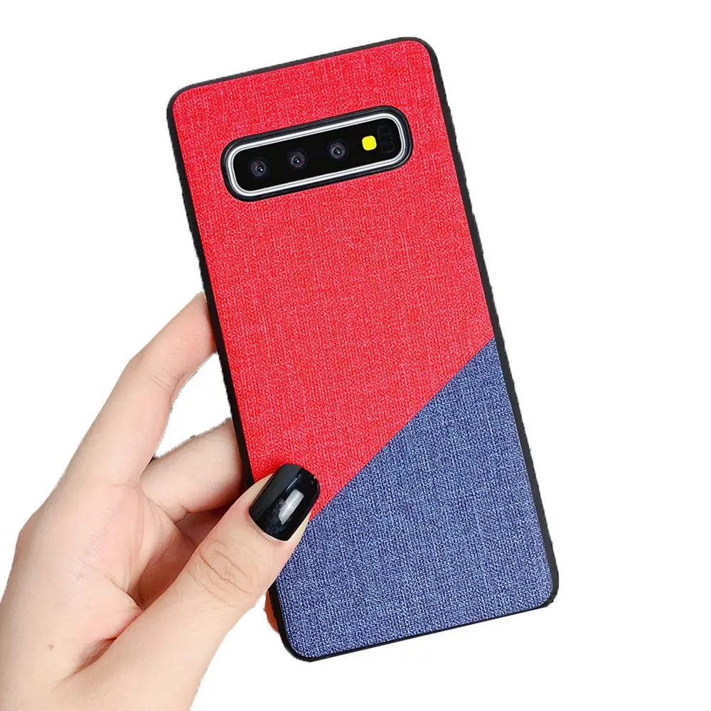 KISSCASE тканевый чехол для Samsung J6 2018/J6 Plus 2018 S7 Edge S8 S9 S10 телефона A8 2018/A6 |