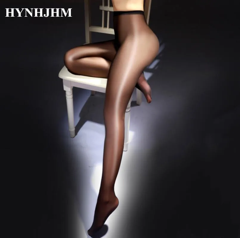 

New sexy open Breathable Tights Women High waist Sun Protection Pantyhose T crotch Nylon Tights Stretchy Slim Stockings
