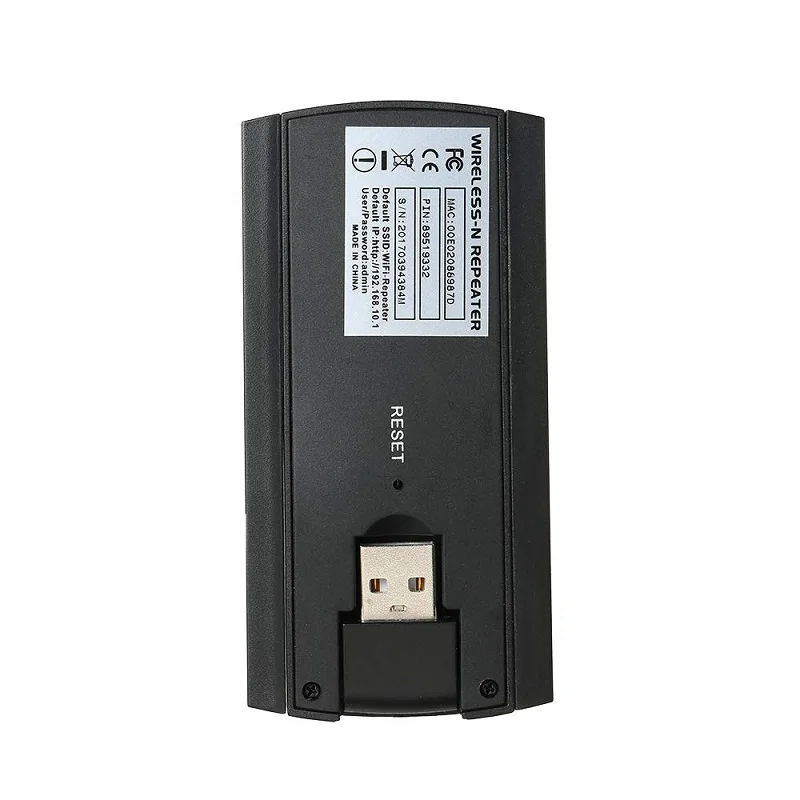 Усилитель диапазона Wi Fi 2 4 ГГц USB репитер усилитель сигнала 300 Мбит/с двойные