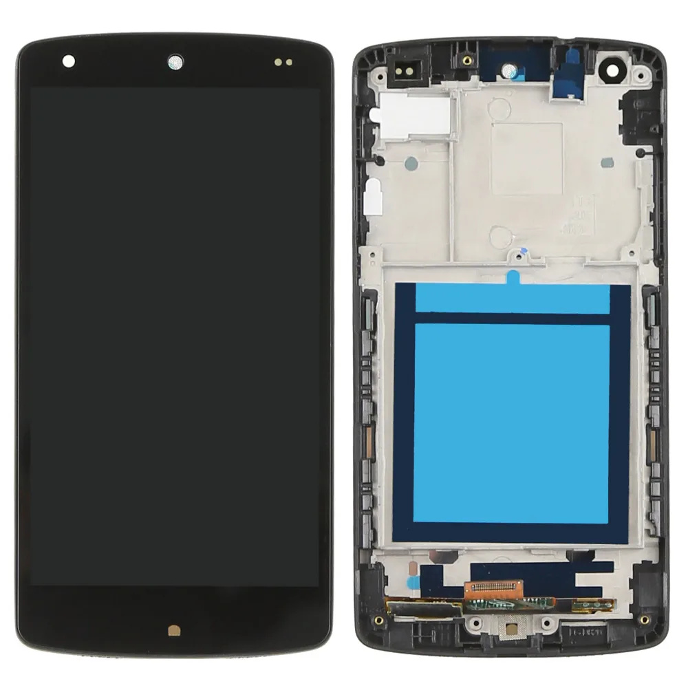 Для LG Nexus 5 D820 D821 ЖК экран и дигитайзер в сборе с заменой переднего корпуса!|Экраны