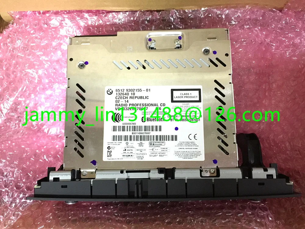 

Free DHL/EMS Original BRAND NEW RADIO PROFESSIONAL CD PLAYER FOR BMWW 6512 9343207-01 BMWW6512 9302155-01 E6 COMBOX BMWRCD213-22