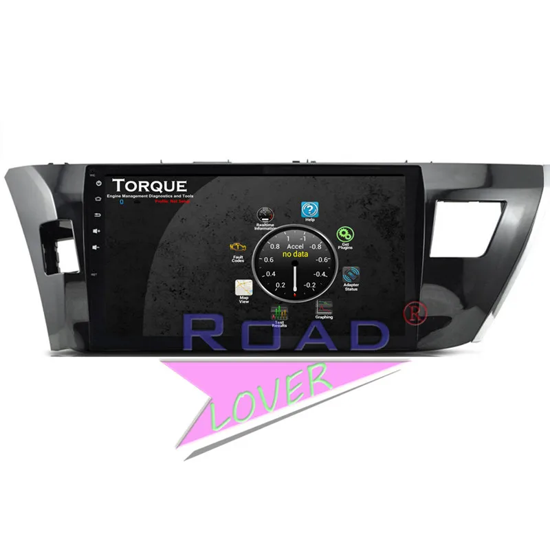 Roadlover Android 6 0 автомобильное аудиоустройство для Toyota Corolla 2014 Стерео GPS навигация