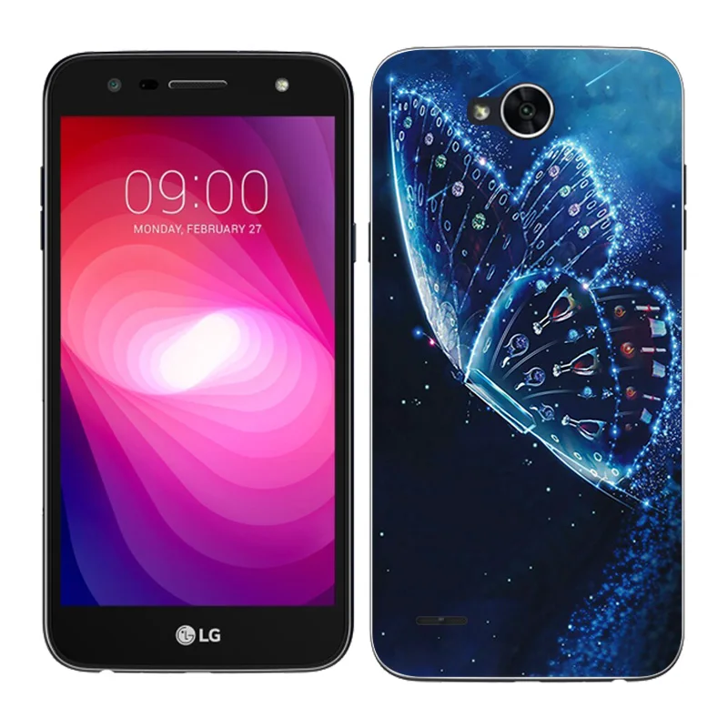 5,5 ''чехол для LG X power 2 Sleeping с рисунком для LG X power 2 M320 M320N, мягкие чехлы для LG X power 2, чехлы для телефонов - Цвет: 16