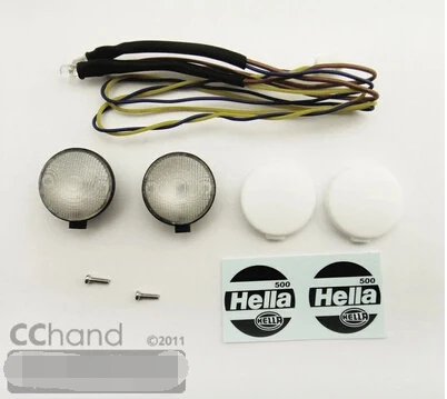 

1:10 climbing cars, sport utility vehicles, CC01. Rally . Hella spotlights (complete version)