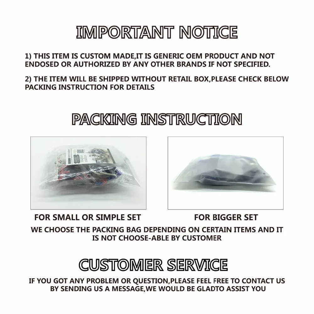 NOTICE AND PACKING