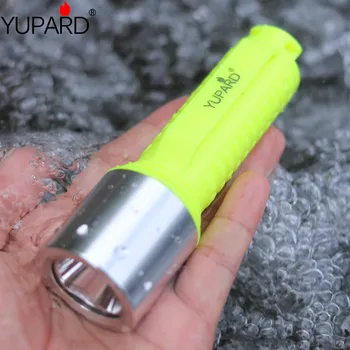 

YUPARD Q5 LED 600LM underwater Waterproof Diving diver Flashlight Torch 3 Mode 18650 rechargeable battery outdoor sport camping