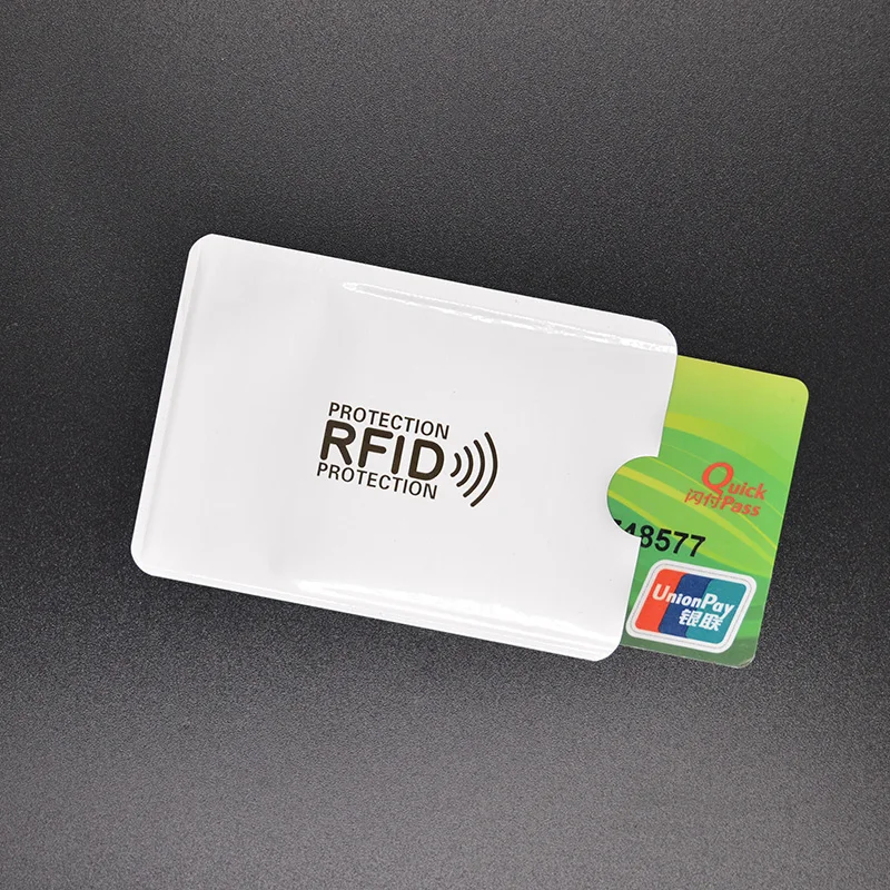Анти Rfid Блокировка ридер замок металлический держатель для карт алюминиевый Porte Carte Rfid защитные чехлы для кредитных карт чехол держатель для карт