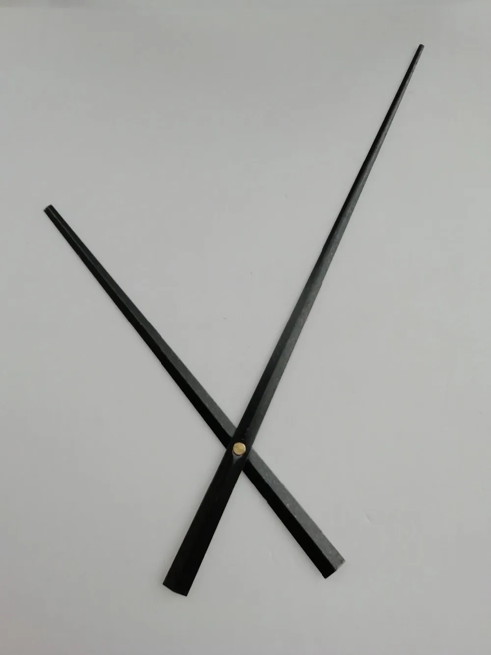 50 шт. длинные черные металлические часы стрелки со второй крышкой DIY ваши большие настенные часы аксессуары